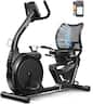 MERACH - Recumbent Exercise Bike for Home Seniors Adults with Smart Bluetooth, Exclusive App, LCD, Heart Rate Handle - Black