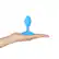Alt View 14. plusOne - Vibrating Plug - Blue.