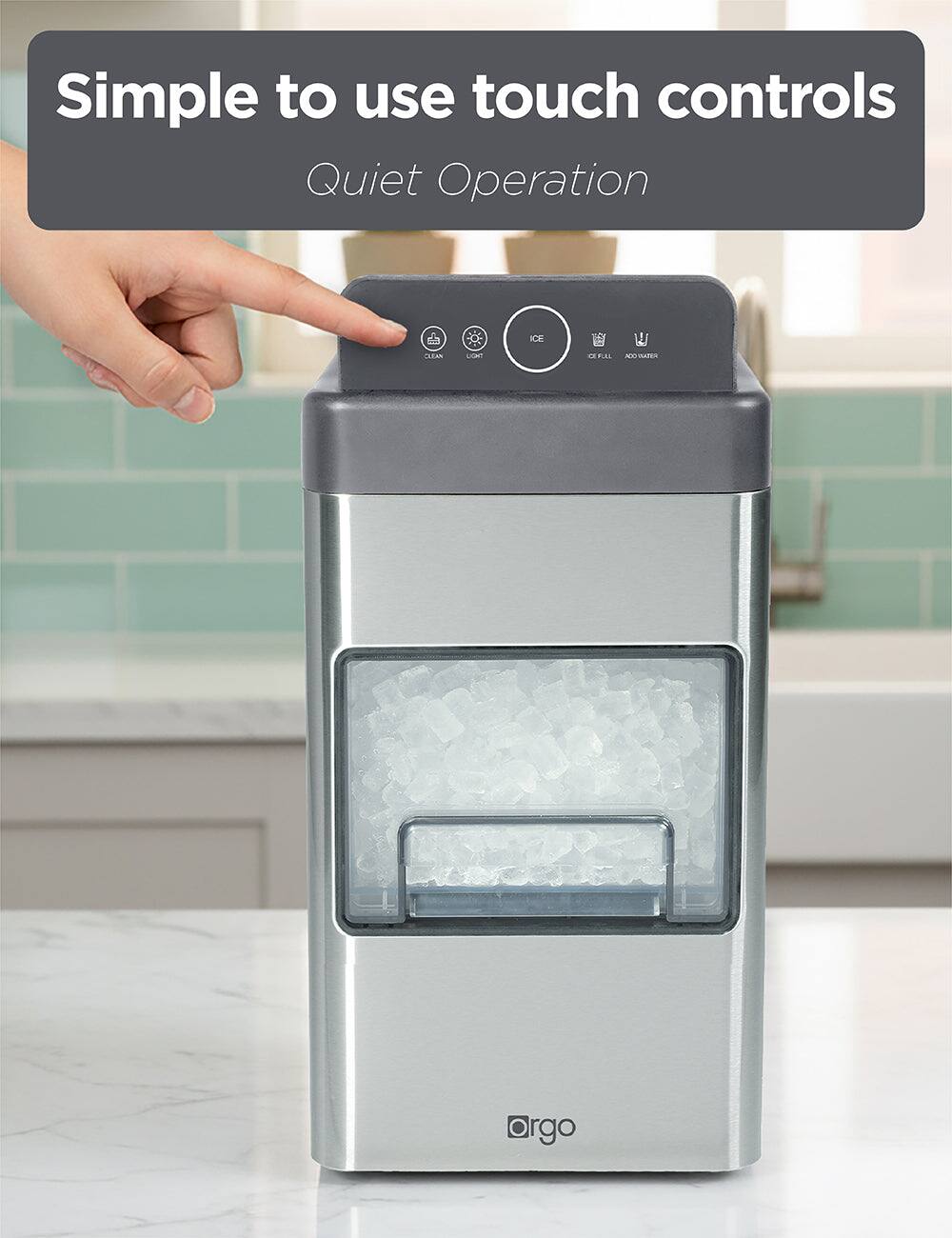 Simple to use touch controls  
Quiet Operation