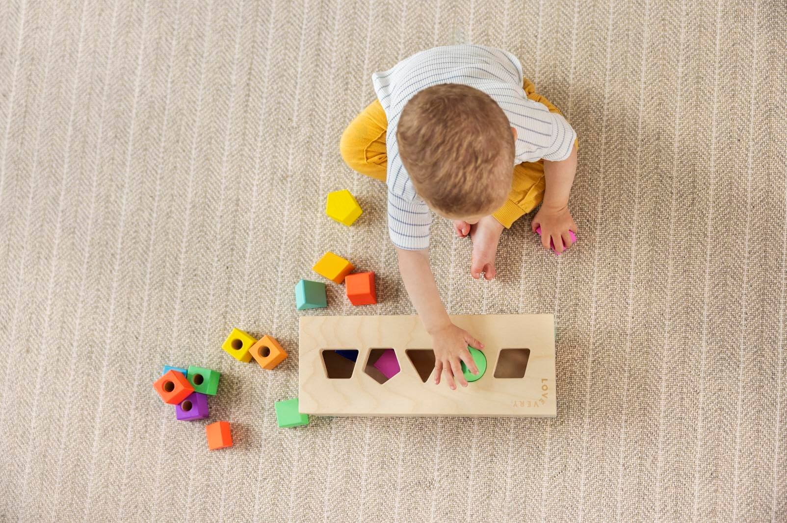 Alt View 7. NICHOLAS KLEIN - The Block Set Solid Wood Building Blocks And Shapes Wooden Storage Box 18 Colors 20 Activities Converts Int... - Default.