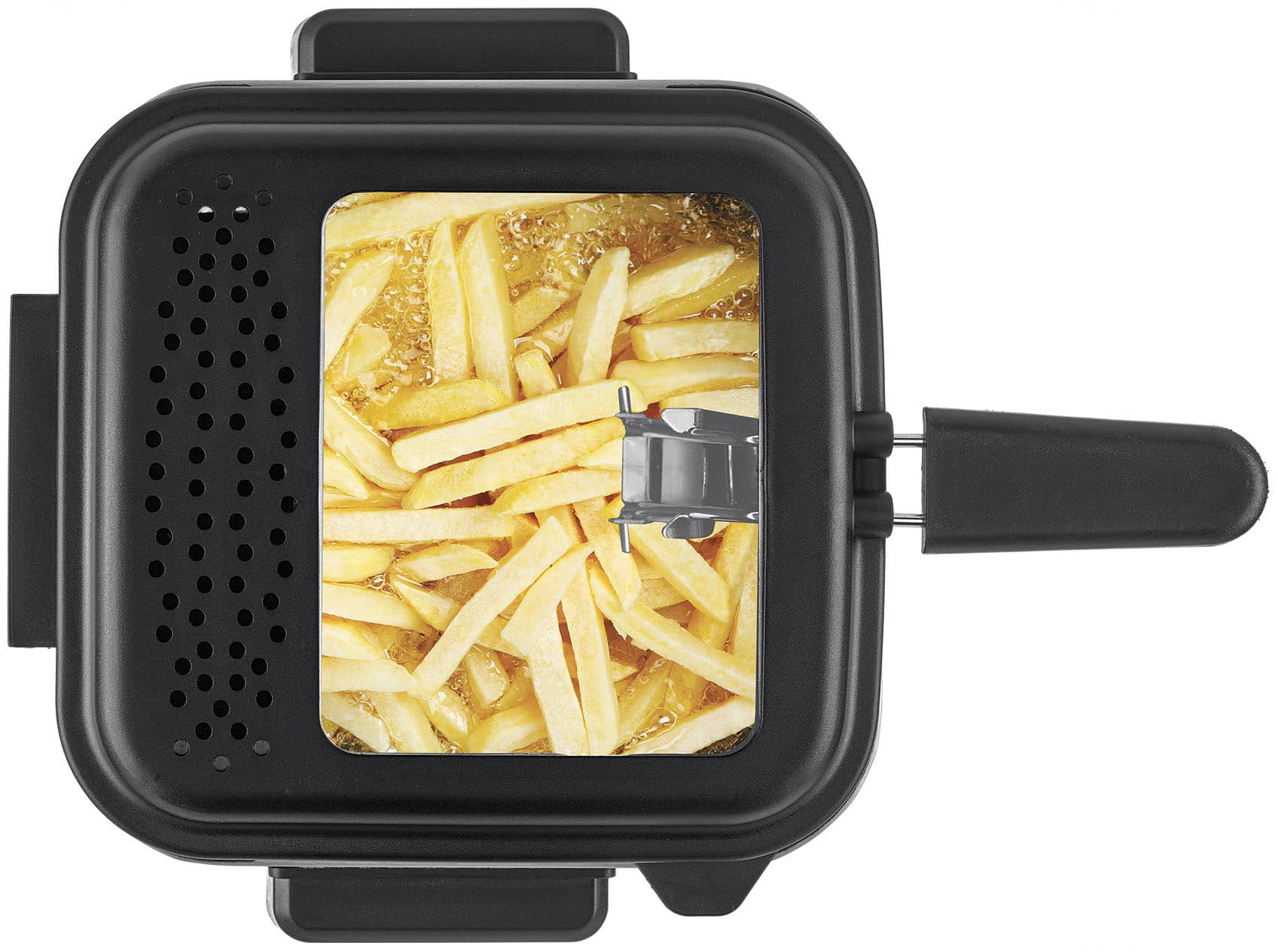 Alt View 11. bella PRO - 1.6-qt. Deep Fryer - Stainless Steel.