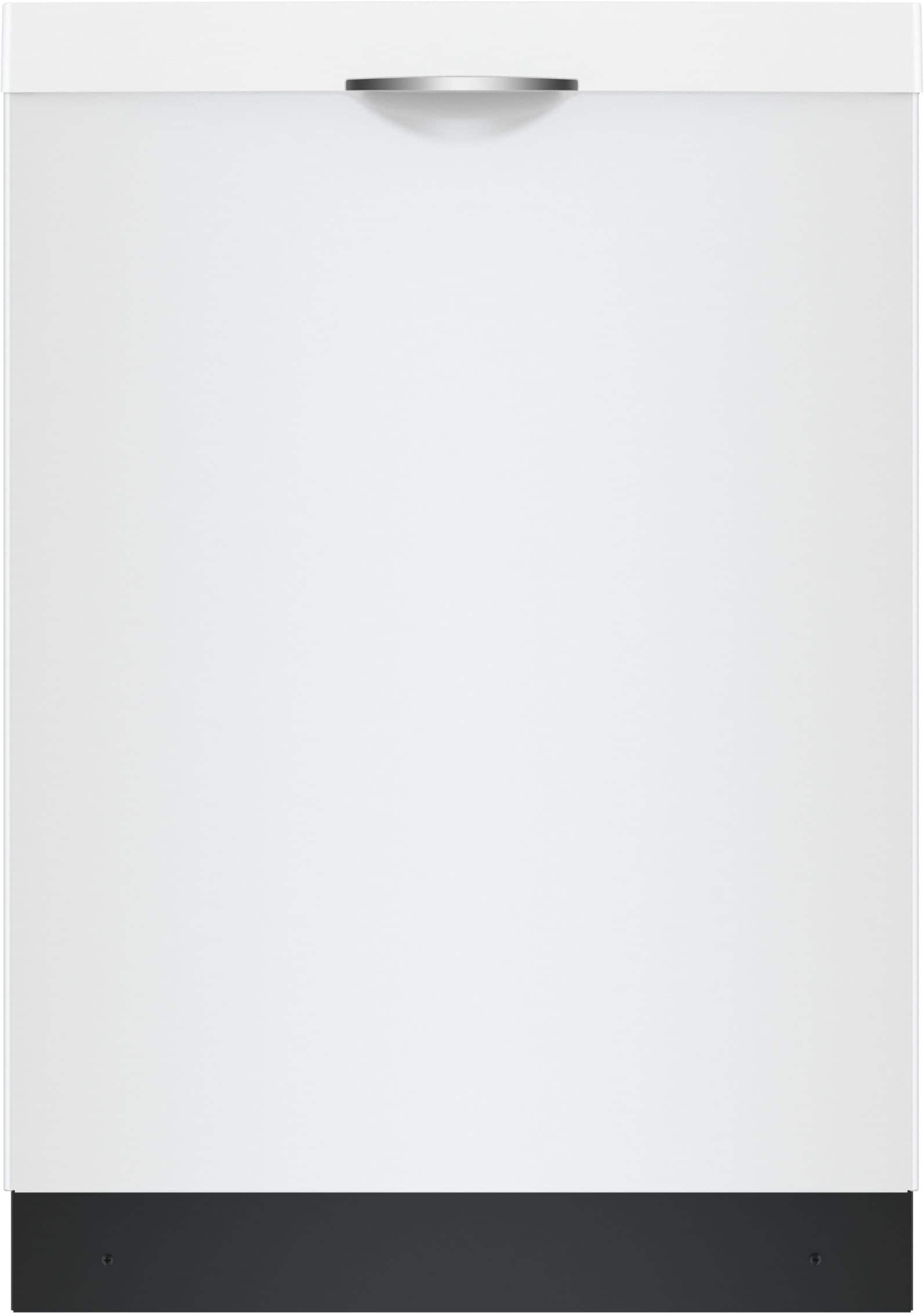 Bosch - 300 Series 24" Top Control Smart Built-In Stainless Steel Tub Dishwasher with 3rd Rack, 46 dBA - White