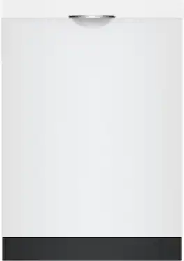 Bosch - 300 Series 24" Top Control Smart Built-In Stainless Steel Tub Dishwasher with 3rd Rack, 46 dBA - White