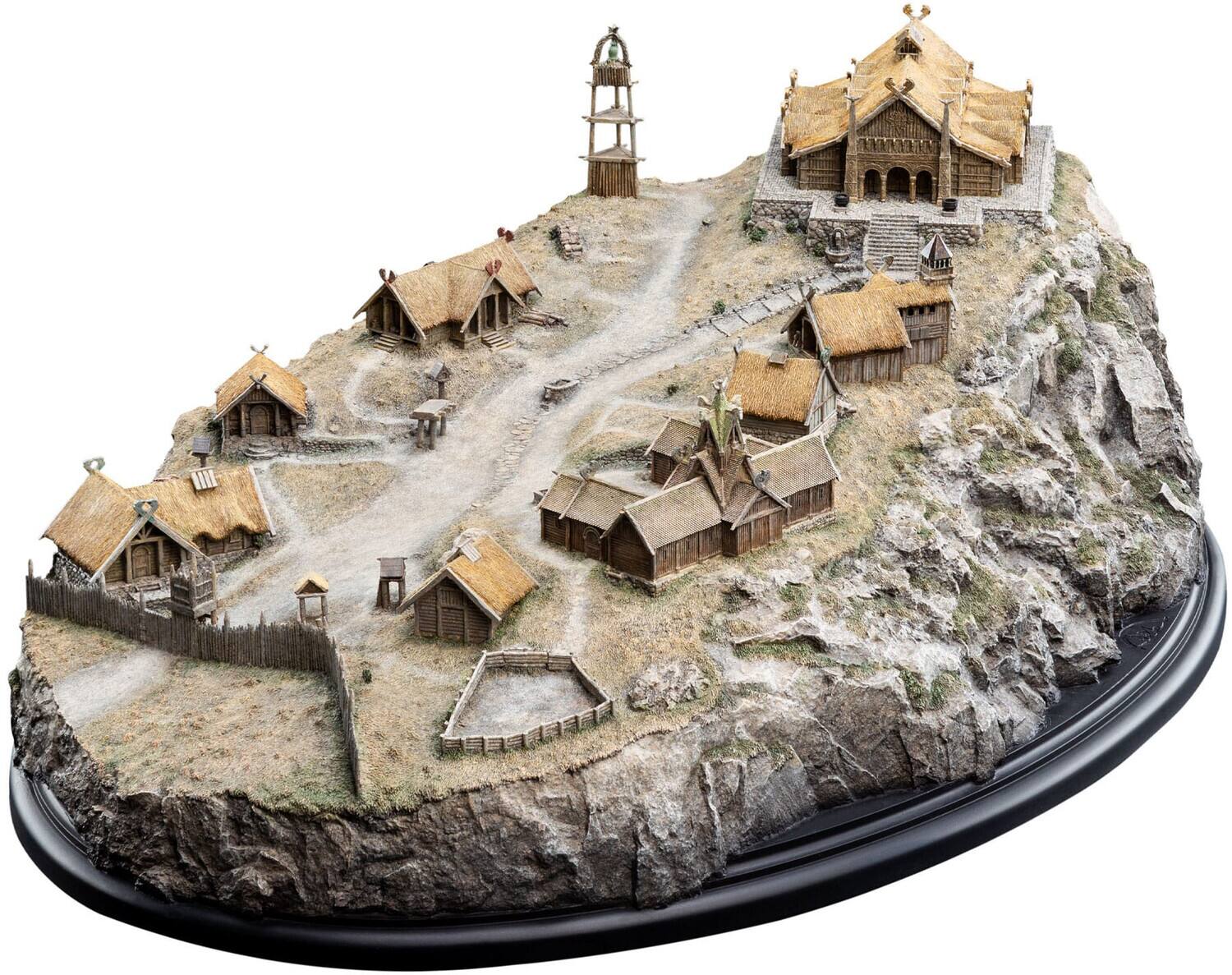 WETA Workshop Limited Edition Polystone - The Lord of the Rings Trilogy - Edoras Environment - COLLECTIBLES
