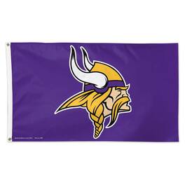 WinCraft - Minnesota Vikings Deluxe 3' x 5' Flag - Multicolor