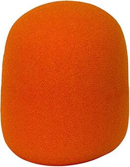 On Stage Stands - On-Stage Foam Windscreen (ASWS58-O) - Orange