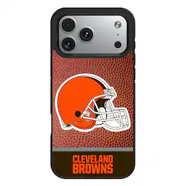 Keyscaper - NFL - Cleveland Browns Bump Case with 8.2ft Drop Protection - 16 Pro - Multicolor