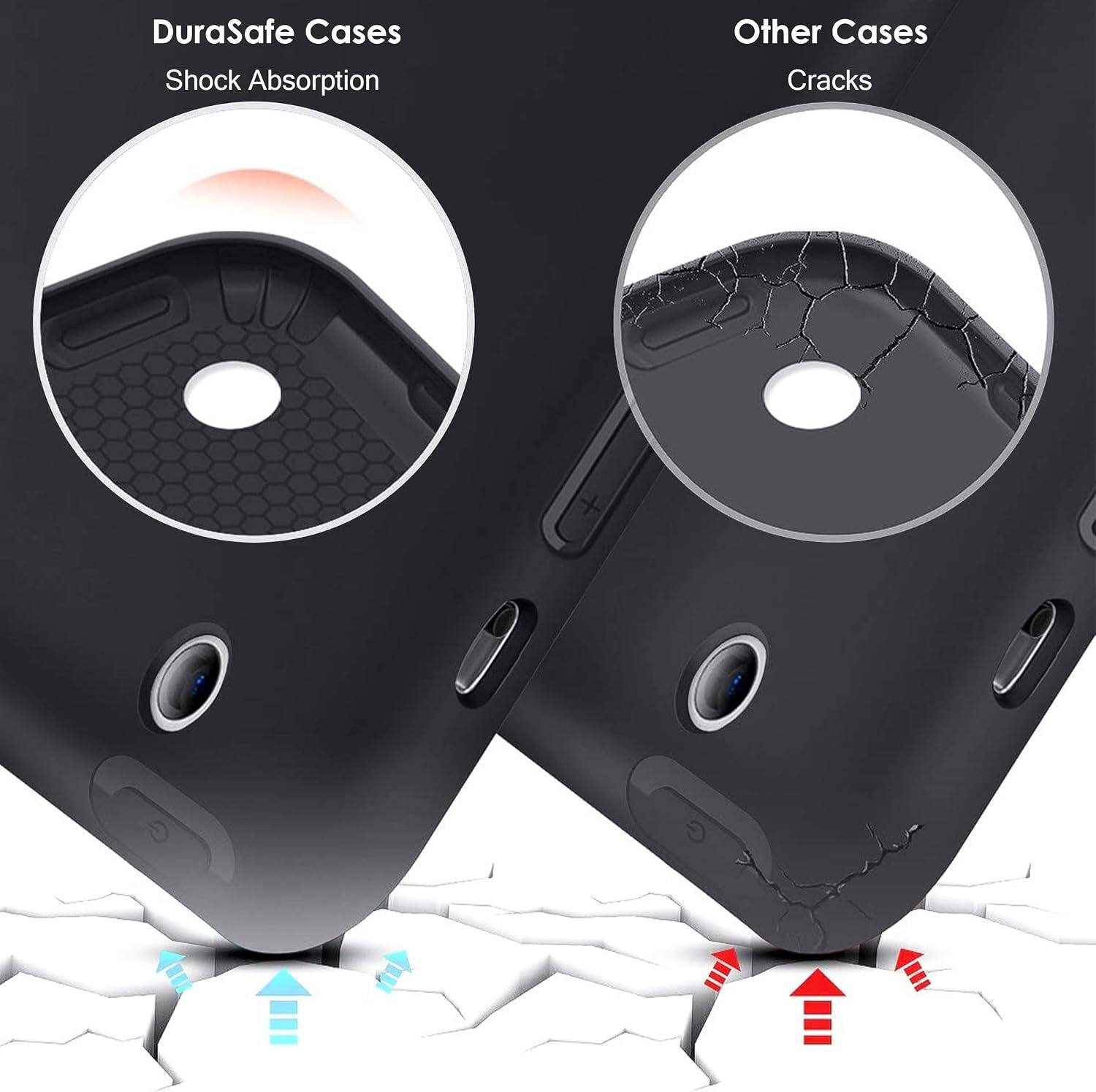 DuraSafe Cases  
Shock Absorption

Other Cases  
Cracks