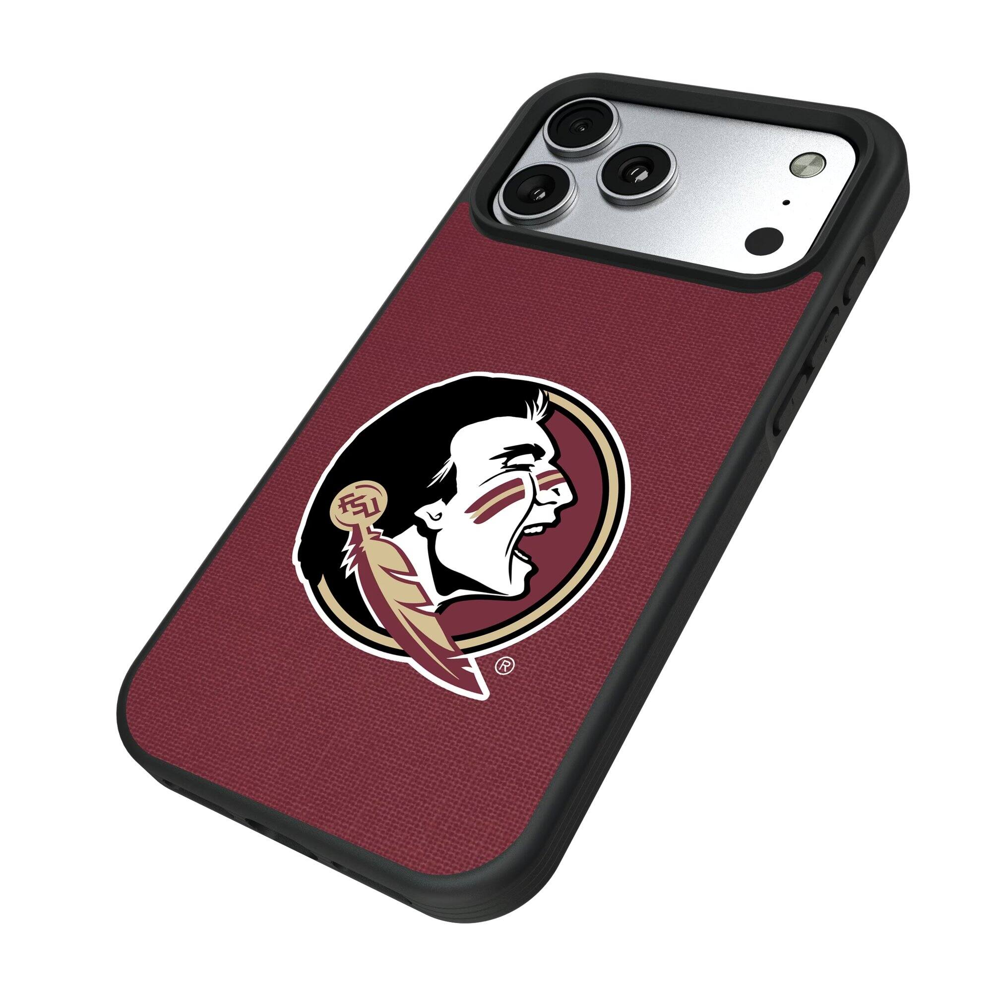 Alt View 1. Keyscaper - Florida State Seminoles Bump Case with 8.2ft Drop Protection - 15 Plus - Multicolor.