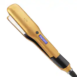 Live At Space - Professional Titanium Ionic Flat Iron Hair Straightener For Straightening Waving Curling & Flip | 1.5" - Default