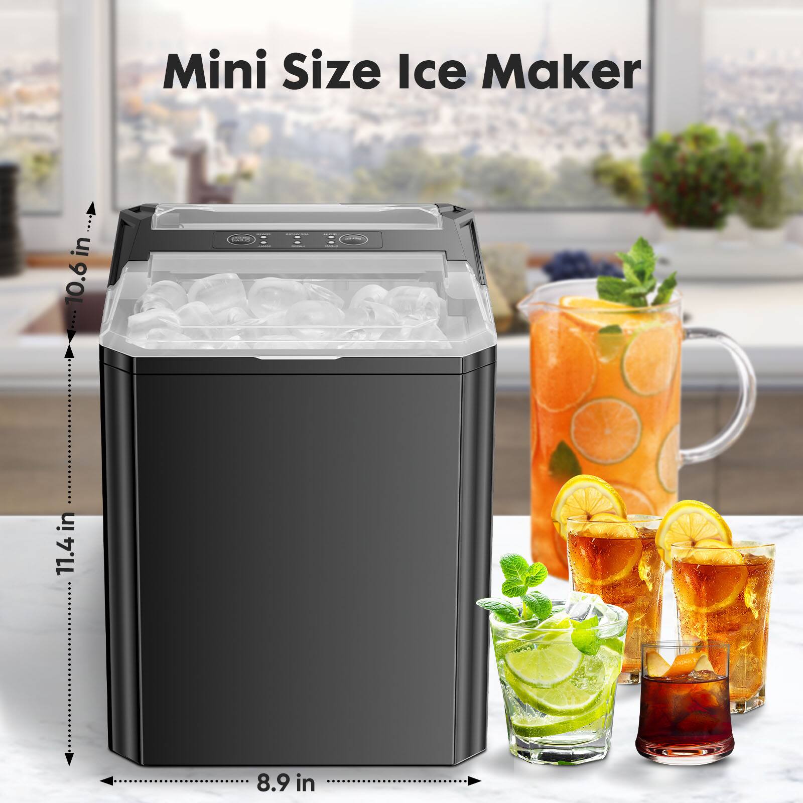 Mini Size Ice Maker

10.6 in  
11.4 in  
8.9 in