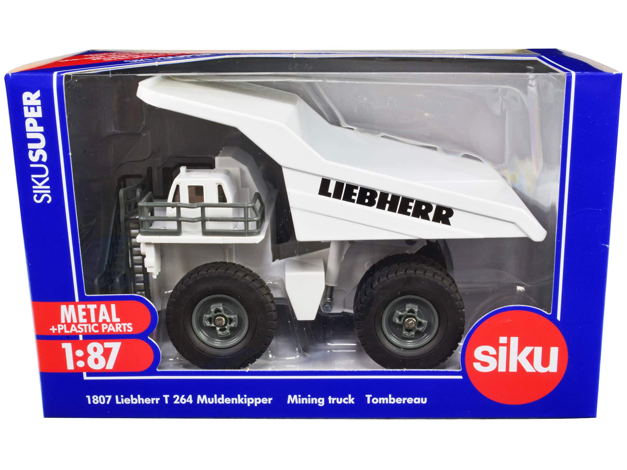 Liebherr T 264 Mining Truck White 1/87 (HO) Diecast Model by Siku price history on PriceWatchPro