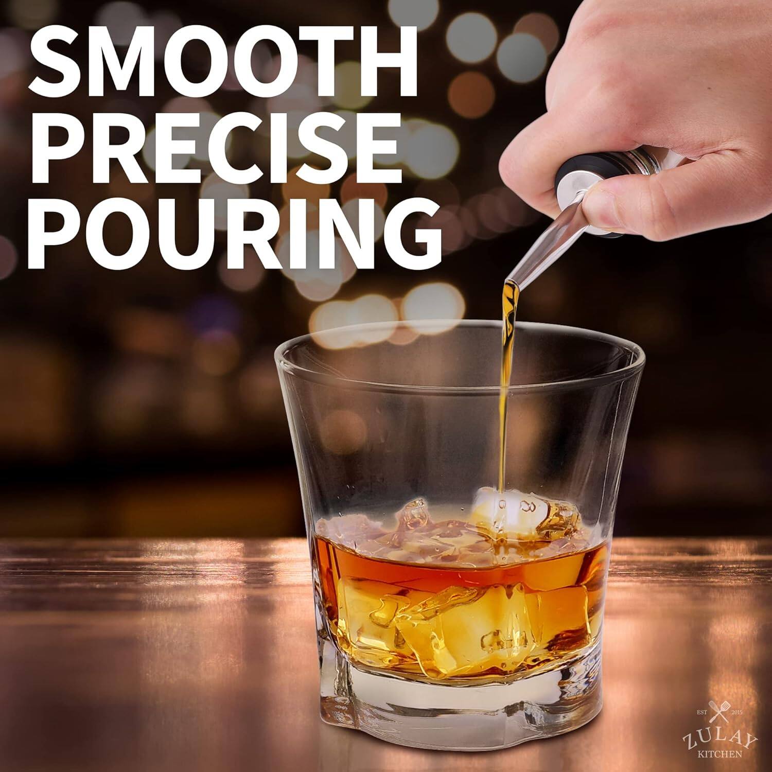 SMOOTH PRECISE POURING  
EST. 2015  
ZULAY KITCHEN