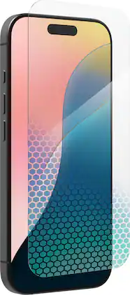 ZAGG - Glass XTR4 Advanced Edge-to-Edge Screen Protector for Apple iPhone 16 Pro - Clear