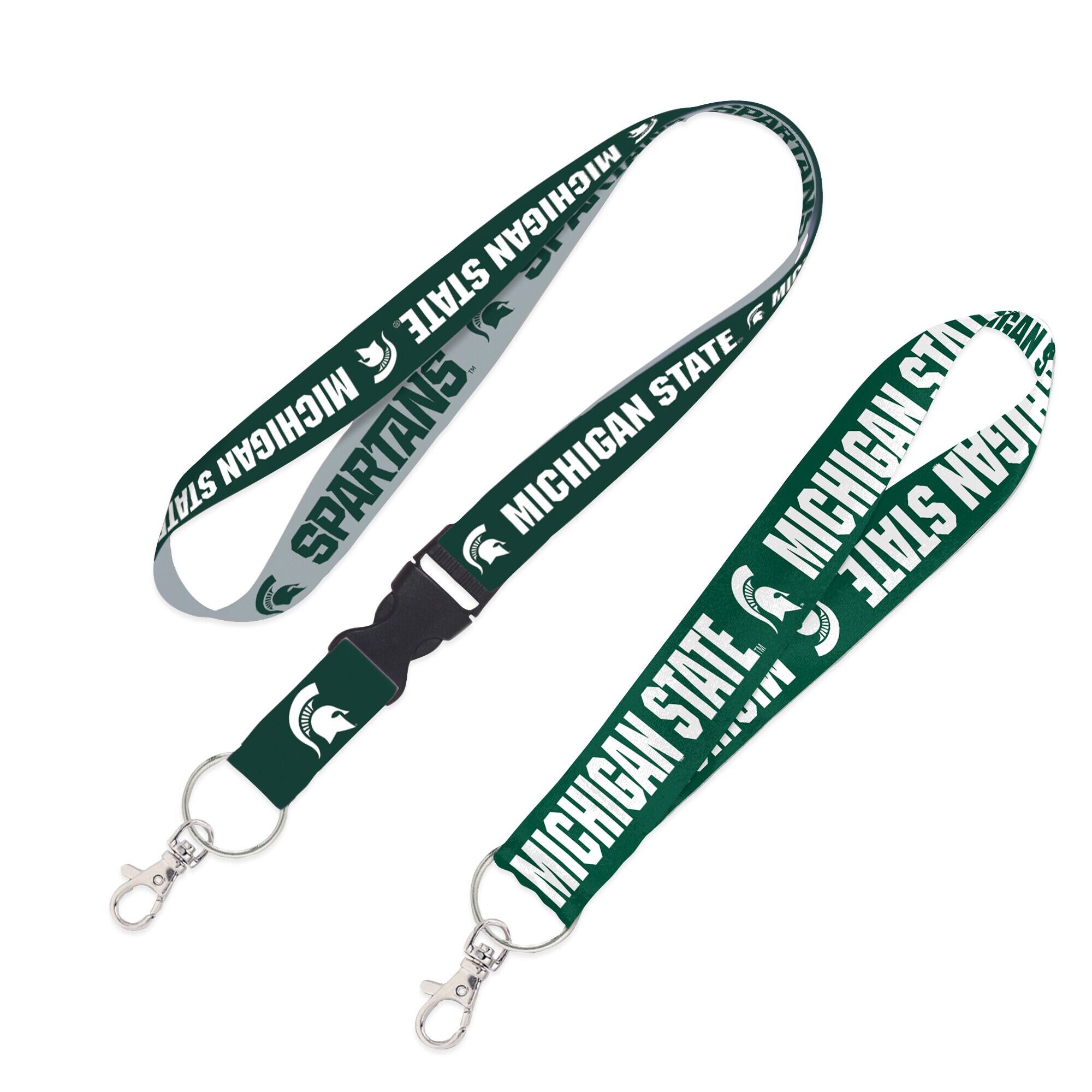 WinCraft - Michigan State Spartans 2-Pack Lanyard with Detachable Buckle & Key Strap Set - Multicolor price history on PriceWatchPro