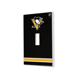 Keyscaper - Pittsburgh Penguins Single Toggle Lightswitch Plate - Multicolor