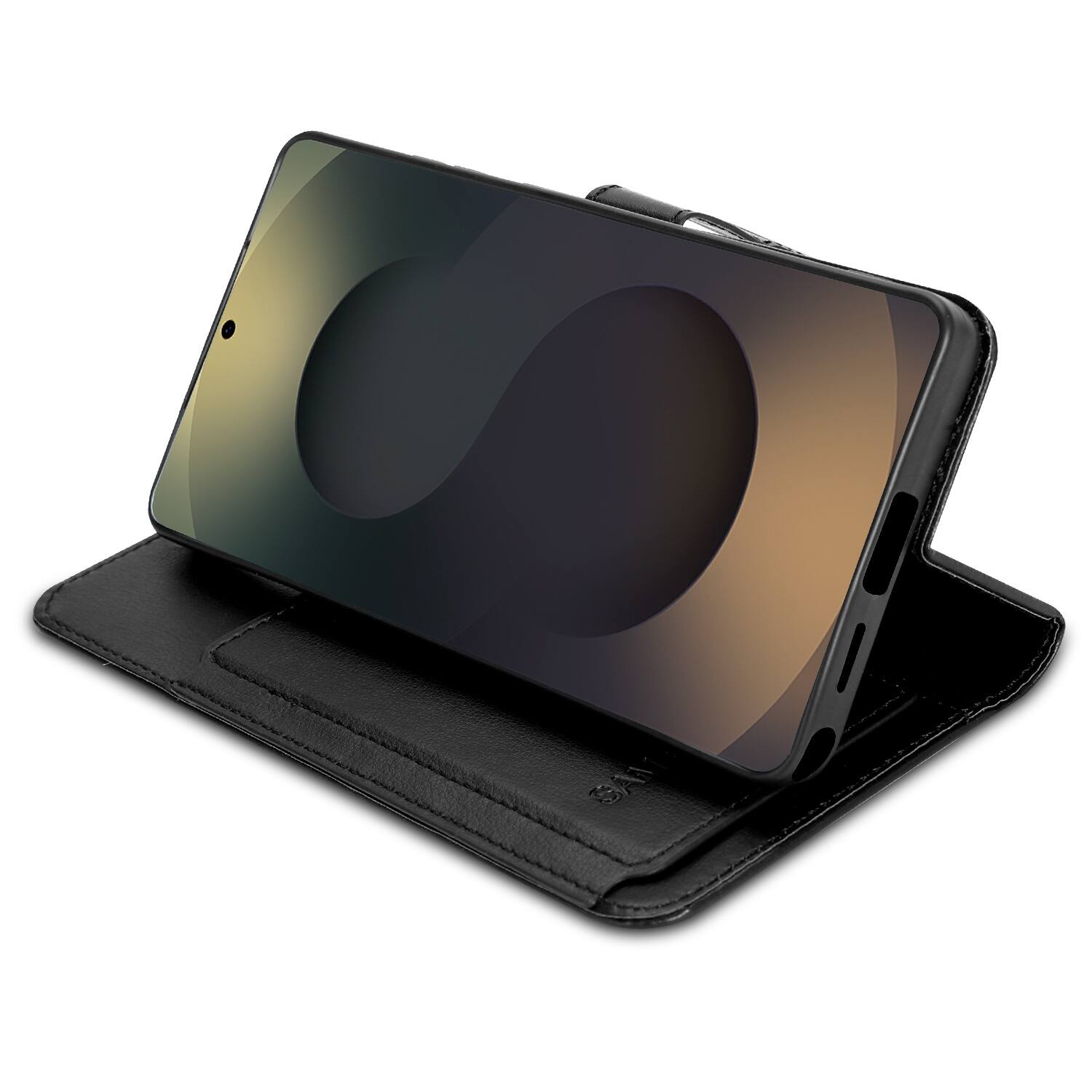 Alt View 2. BASELINE - baseline Wallet Folio Case for Samsung Galaxy S26 Ultra - Black  - Black.