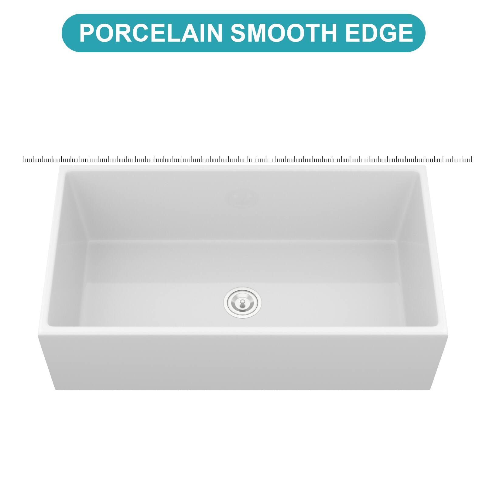 PORCELAIN SMOOTH EDGE