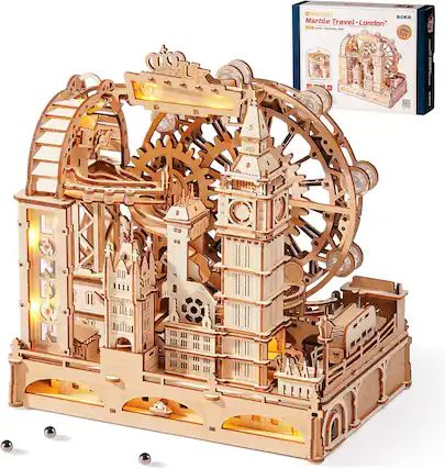 ROKR Marble Travel London
DIY Metropolis - London Marble Travel Set
ROKR
DIY