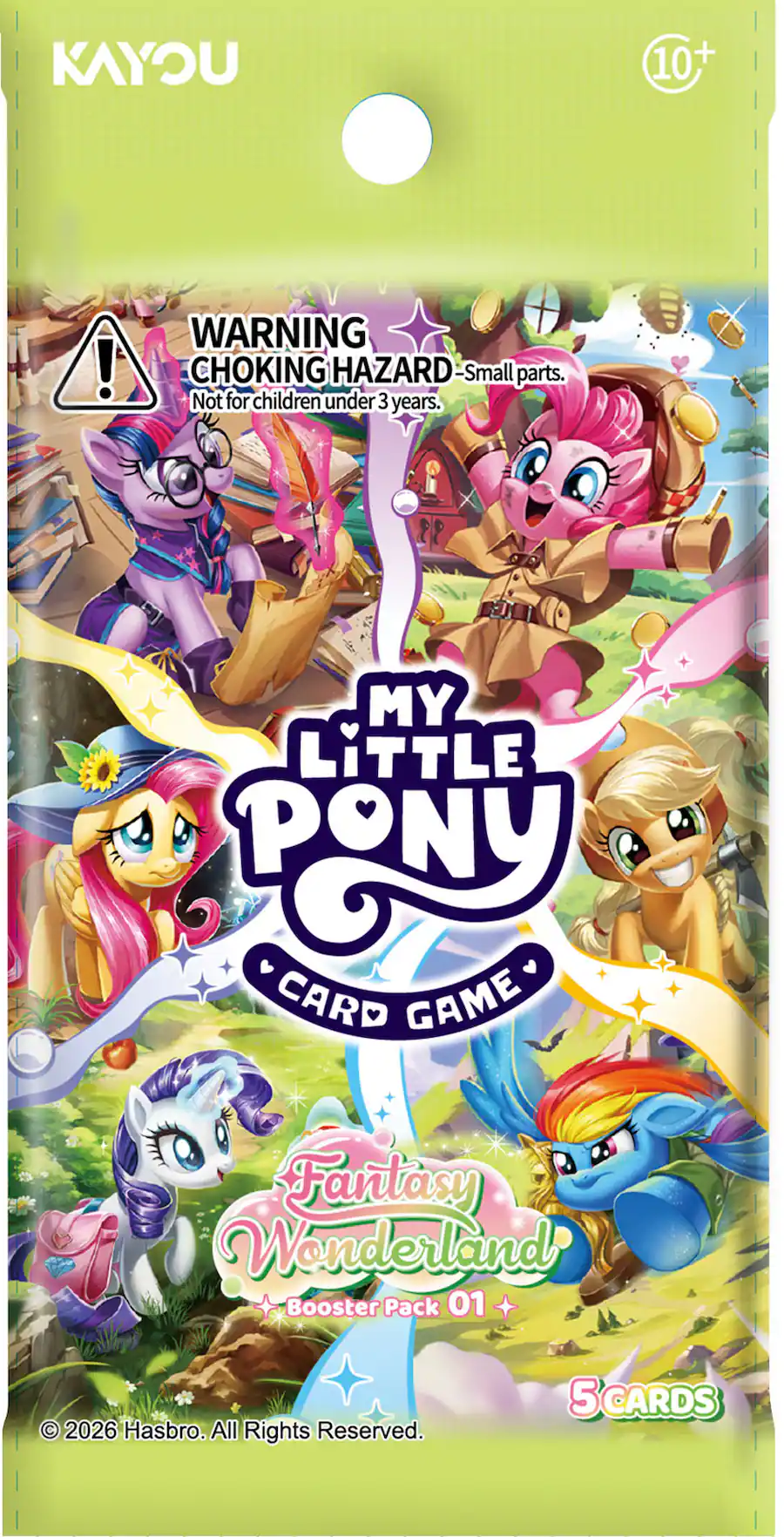 Numget Mlp Kayou My Little Pony Trading Card Game Fantasy Wonderland Booster Pack ...