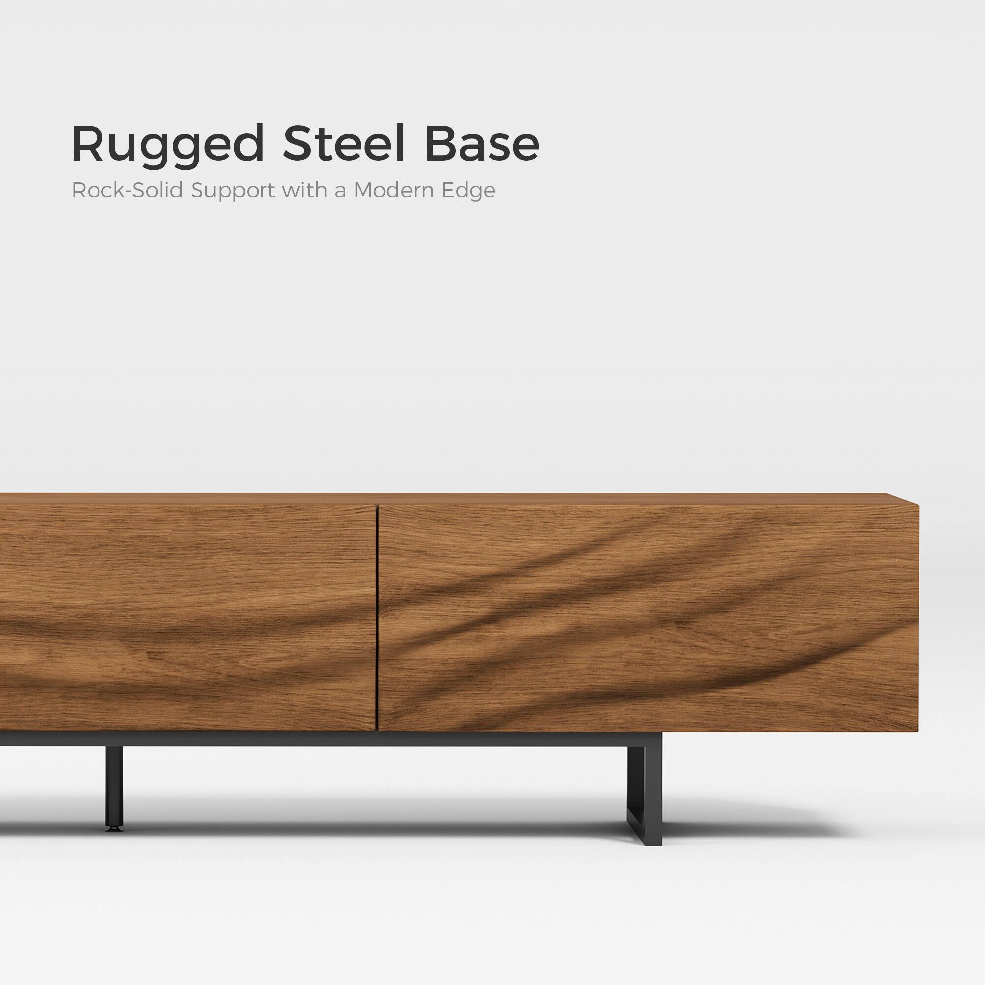 Rugged Steel Base  
Rock-Solid Support with a Modern Edge
