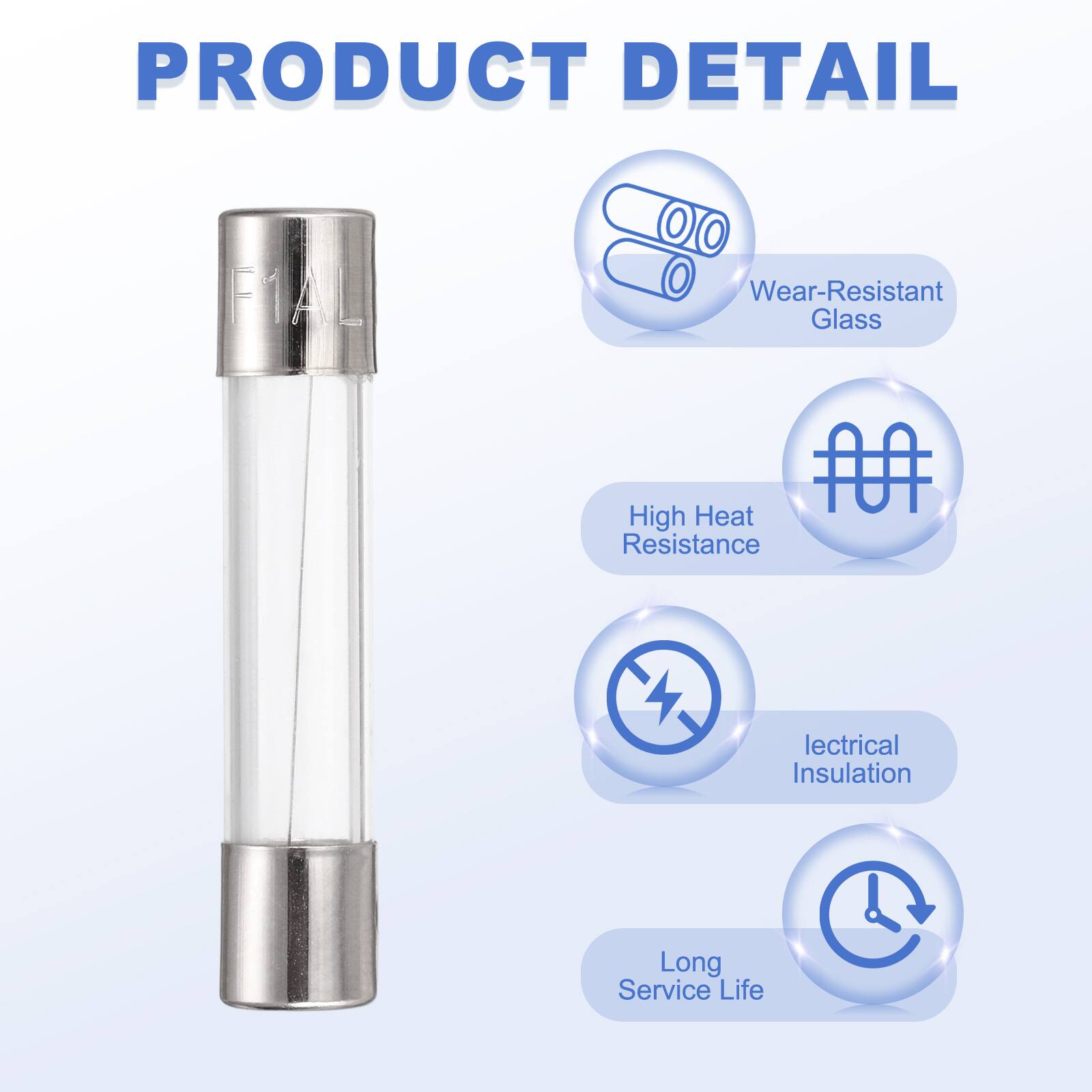 PRODUCT DETAIL

- Wear-Resistant Glass
- High Heat Resistance
- Electrical Insulation
- Long Service Life