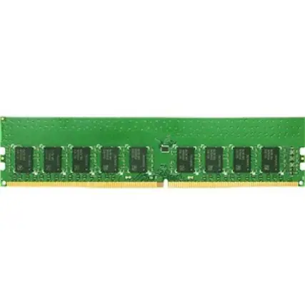 Front. Synology - Synology 8GB DDR4 SDRAM Memory Module - For NAS Server - 8 GB - DDR4-2666/PC4-21333 DDR4 SDRAM - 2666 MHz - 1.20 V - ECC.