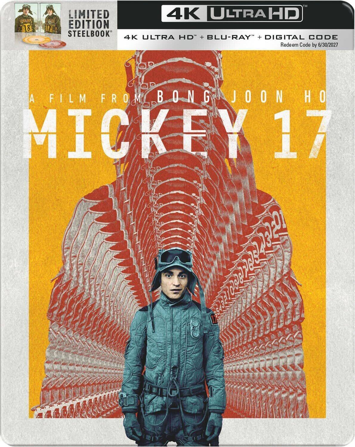Alt View 1. Mickey 17 (Steelbook)   - 4K Blu-Ray.