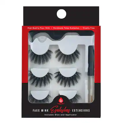 High Quality Faux Mink | Handmade False Eyelashes | Cruelty Free
P PURSONIC FAUX MINK Eyelashes EXTENSIONS
Includes Glue and Applicator