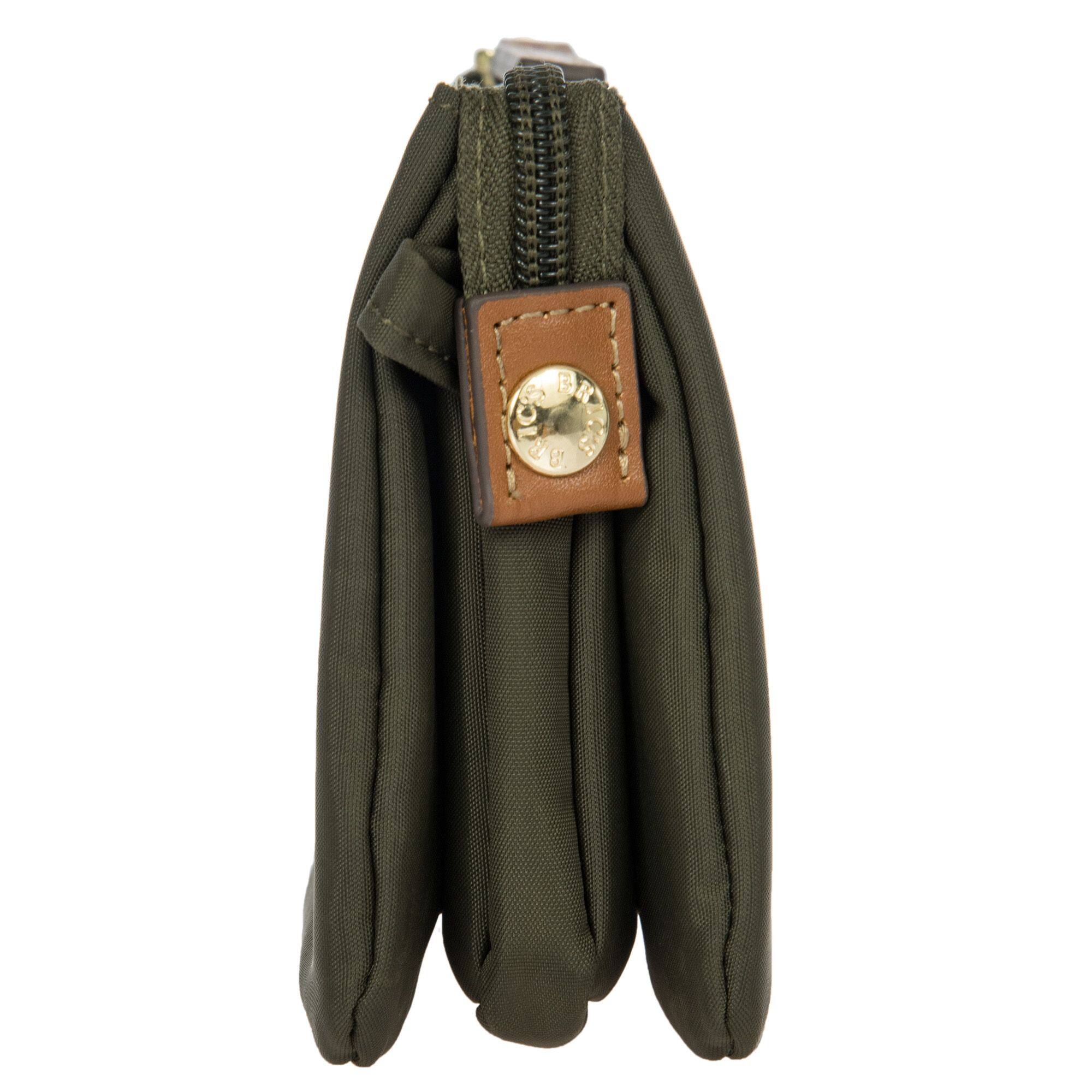 Back. Bric's - X-travel Pouch - Olive.