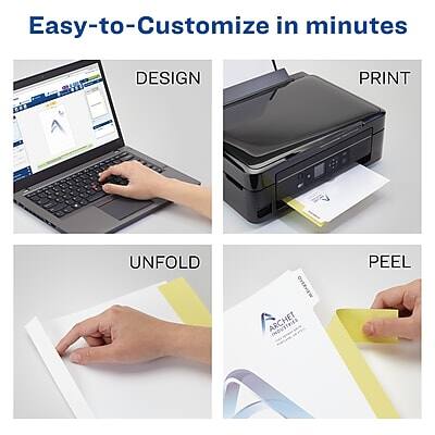 Easy-to-Customize in minutes

DESIGN  
PRINT  
UNFOLD  
PEEL