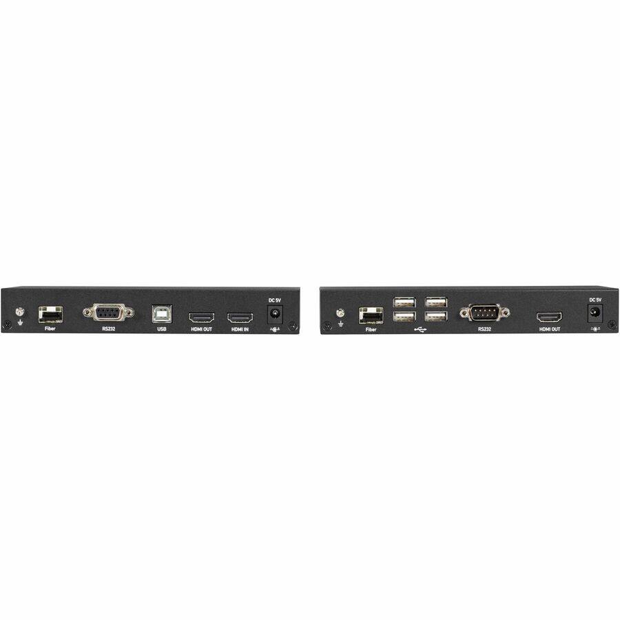 DC5V  
DCSV  
Fiber  
RS232  
USB  
HDMI OUT  
HDMI IN  
Fiber  
RS232  
HDMI OUT