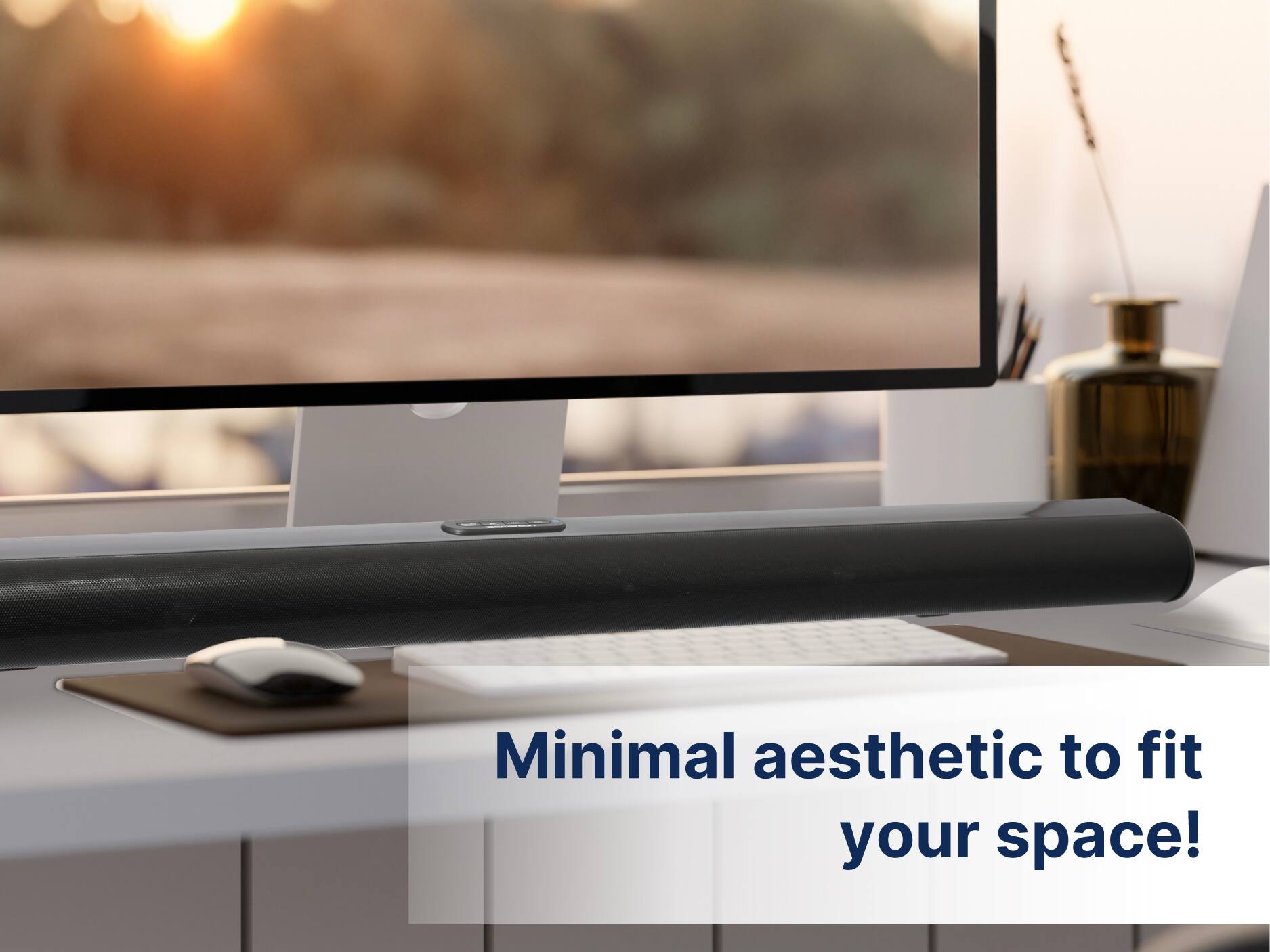 Minimal aesthetic to fit your space!