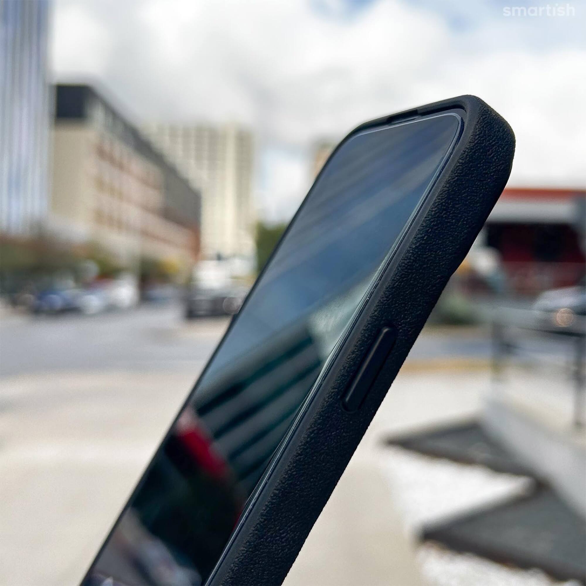 Alt View 3. Smartish - Smartish iPhone 17 Pro Screen Protector, Tuff Sheet, Glass 2 Pack - Screen Protectors.