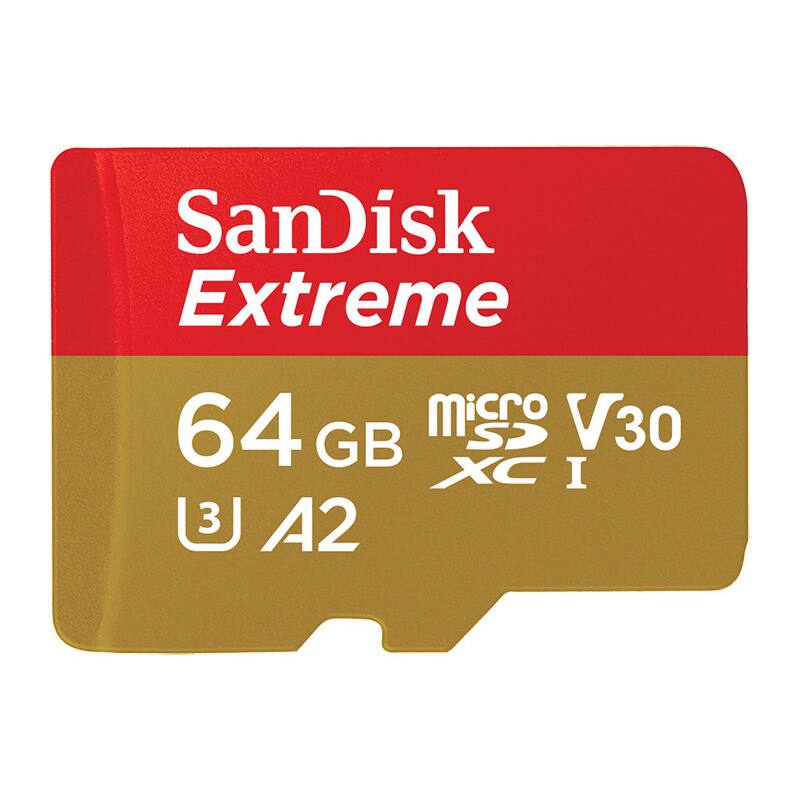 SanDisk Extreme 64 GB microSDXC I V30 A2