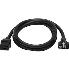 Tripp Lite - by Eaton Power Cord C19 to NEMA 5-20P - Heavy-Duty 20A 125V 12 AWG 6 ft. (1.8 m) For PDU, UPS - Black