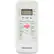 Keystone is the brand of the white electronic device displayed in the image. The device has a digital display and multiple buttons, including an auto fan, cool, high, dry, heat, low, and sleep timer options. The device also has a timer on/off function and a fan speed short cut. The device is designed to control the temperature and fan speed in a room.