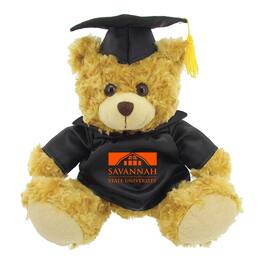Jardine - /Brown Savannah State Tigers 12'' Graduation Plush Bear - Black