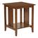 Angle. OSP Home Furnishings - Sierra Side Table - Ash Finish.