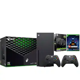 Xbox Series X 1TB Disc Console with Extra Controller and Charge Dock Bundle