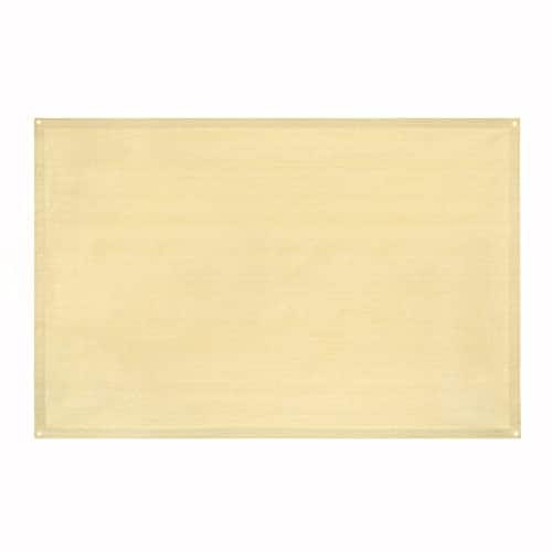 Earthley Blooms - Plastic Tarp Outdoor Rugs For Patio 4 X 6 Ft - Uv And Weather Resistant Carpet Stain Rv Camping Mats Porch - Beige-6' x 4' (Rectangular)