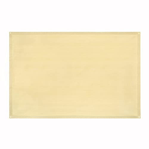 Front. Earthley Blooms - Plastic Tarp Outdoor Rugs For Patio 4 X 6 Ft - Uv And Weather Resistant Carpet Stain Rv Camping Mats Porch ... - Beige-6' x 4' (Rectangular).