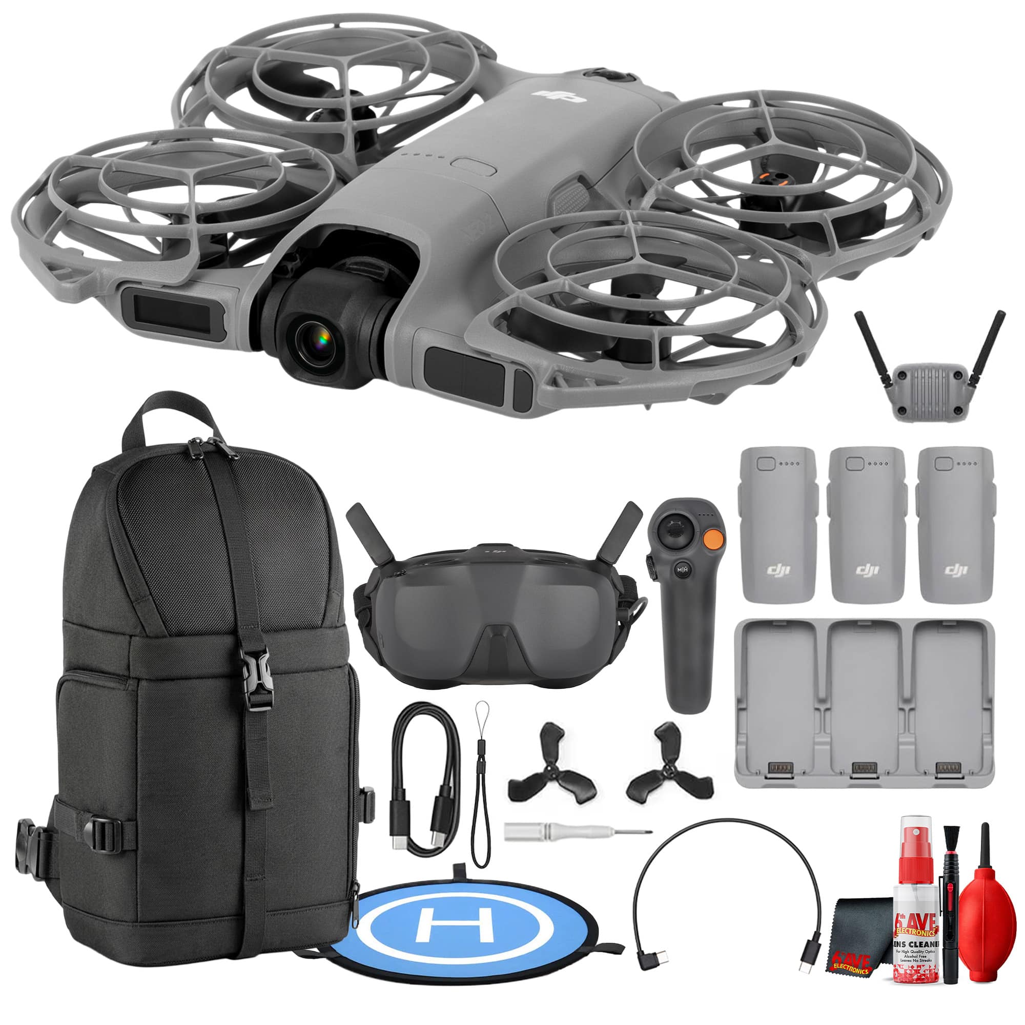 DJI - Neo 2 Motion Fly More Combo Drone 4K UHD Mini w Controller