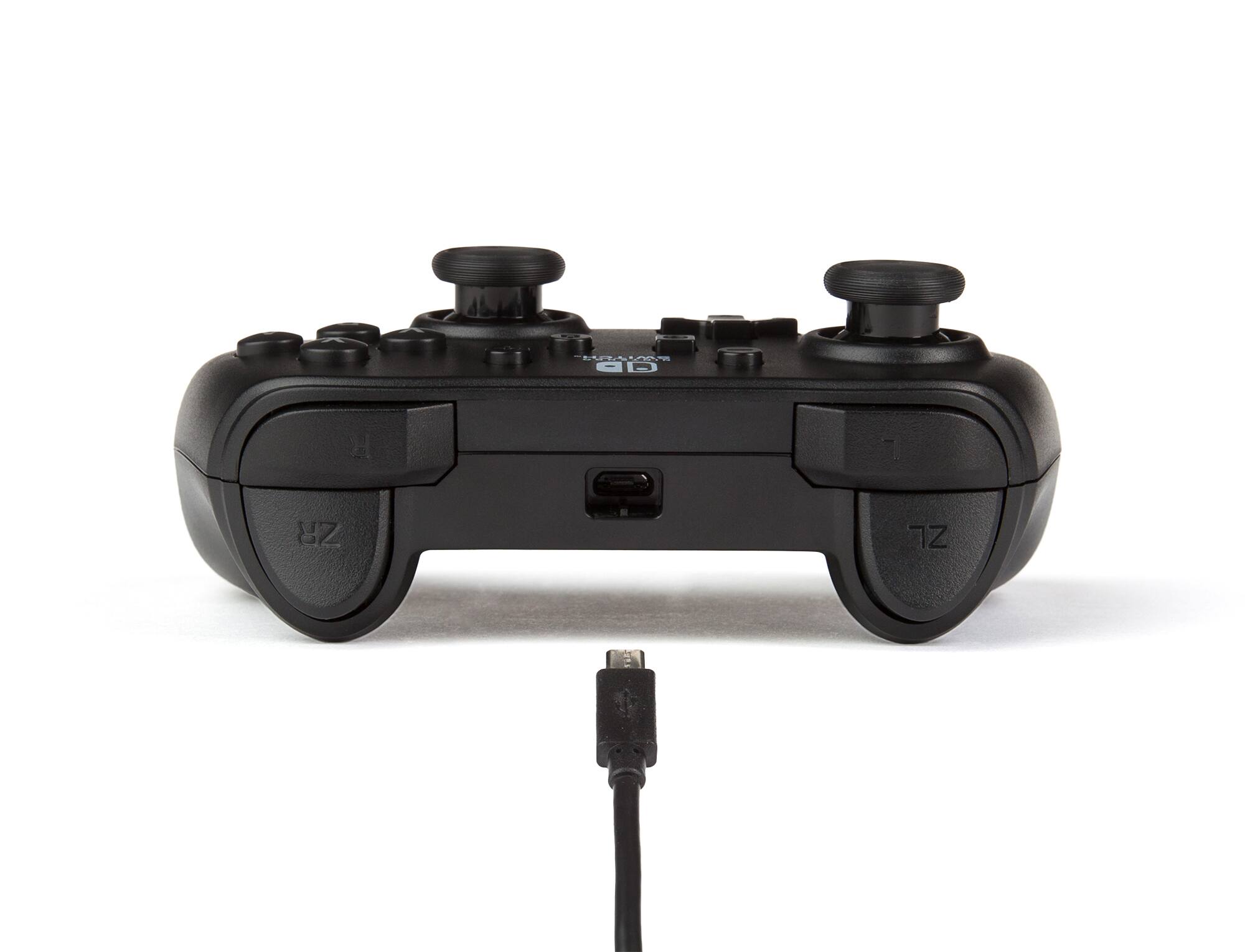 Alt View 15. PowerA - Wired Controller for Nintendo Switch, Nintendo Switch 2 - Black.
