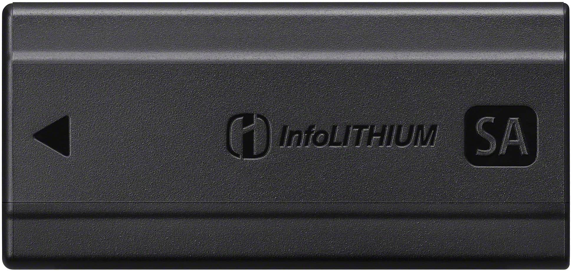 Sony - NPSA100 | SA-type high capacity rechargeable battery pack - Black