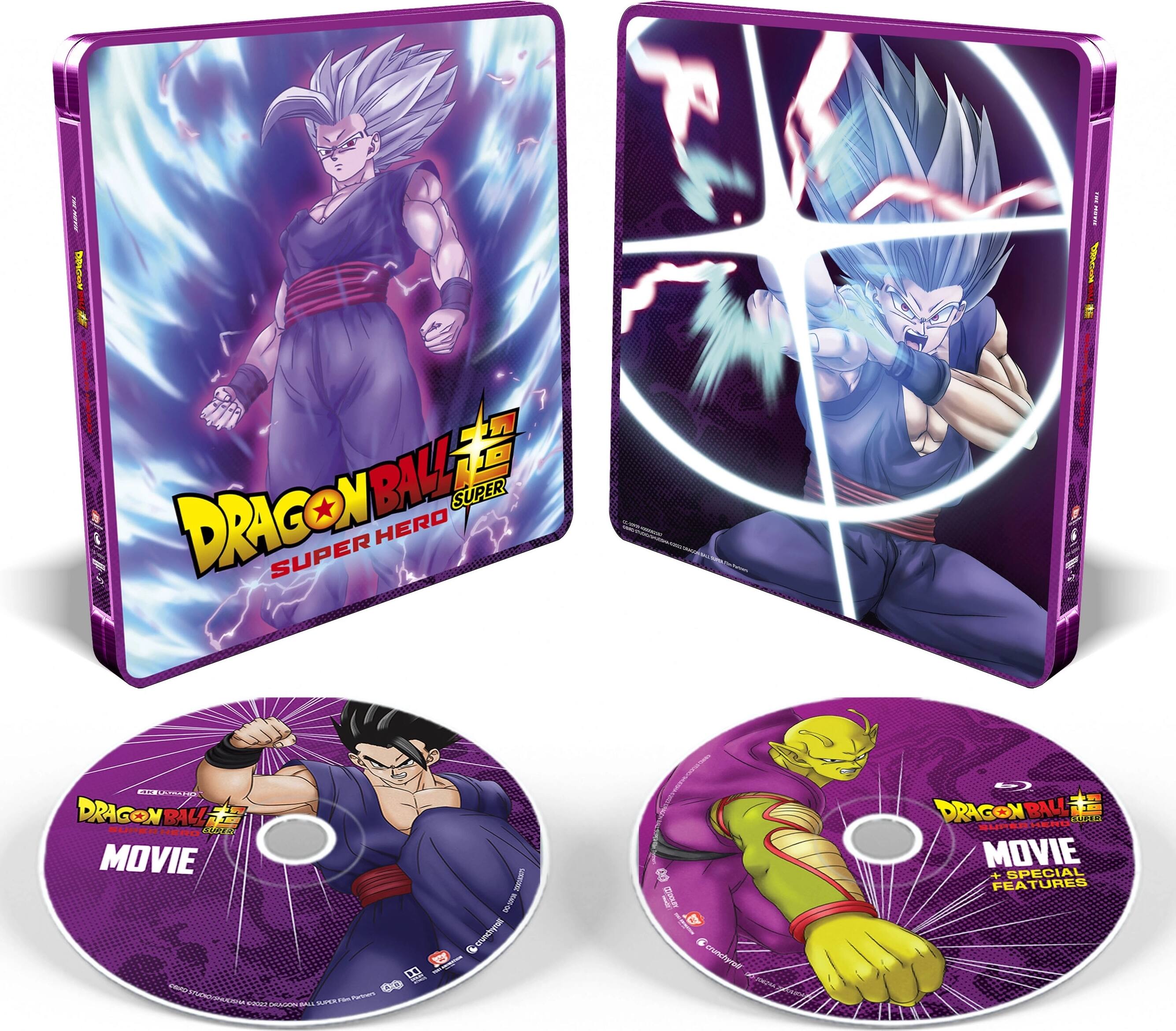 Steelbook Dragon Ball Super: SUPER HERO (UHD + Blu-ray) [4K Ultra HD Blu-ray] [2 Discs]