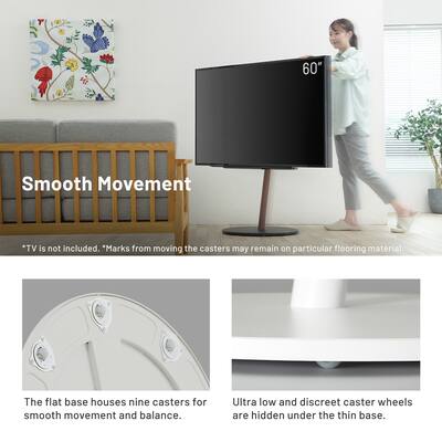 WALL SevenStand A2 Large Type – Rolling TV Stand for 45–80 Inch WALL SevenStand A2 Large Type – Rolling TV Stand for 45–80 Inch