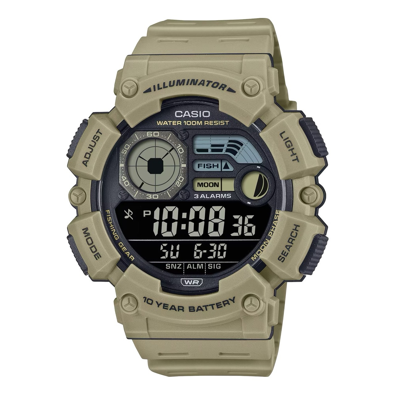 Casio Digital DW 291H 9AV Quartz 200M Men's Watch Black DW-291H