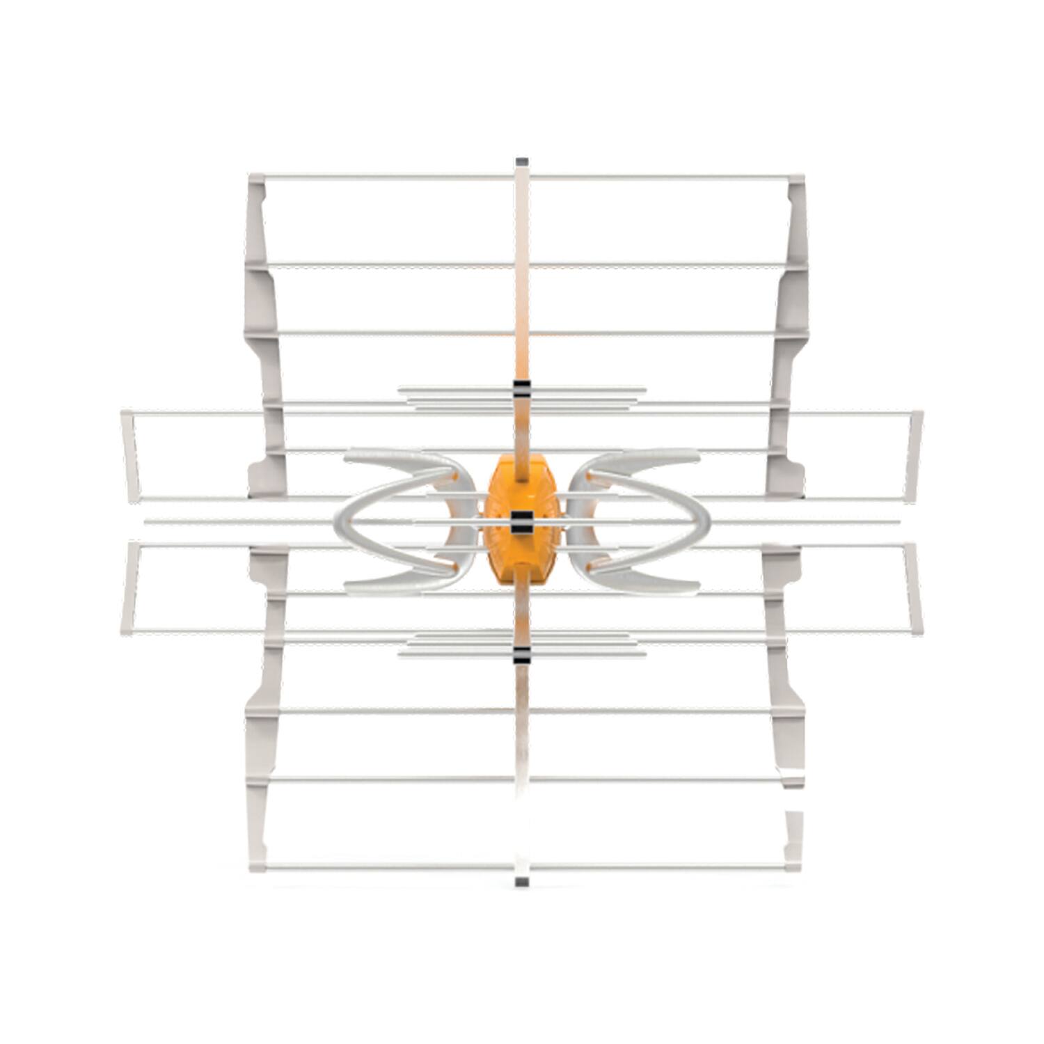 Alt View 4. Televes - Televes 148883 Ellipse Mix Outdoor High-vhf/uhf Hdtv Antenna - Orange.