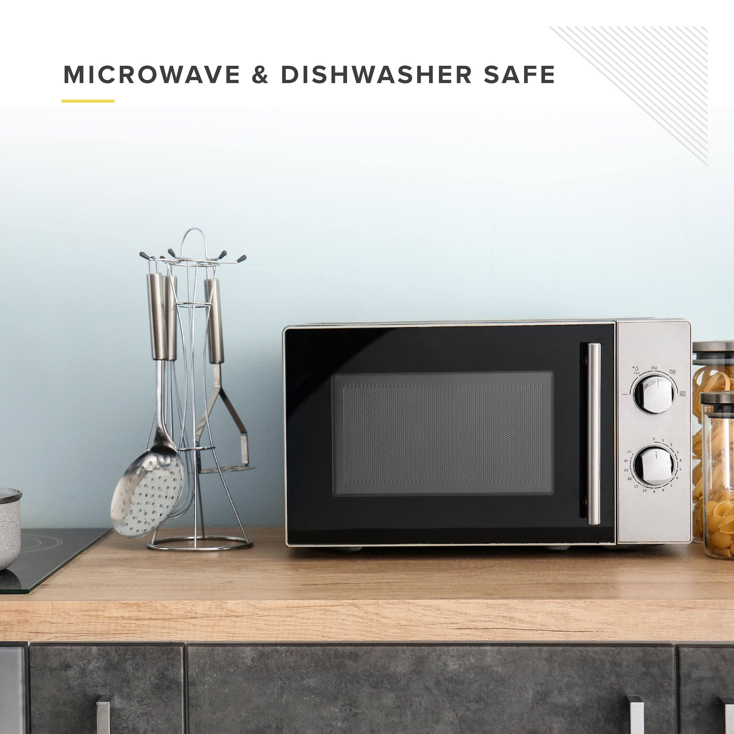 MICROWAVE & DISHWASHER SAFE
